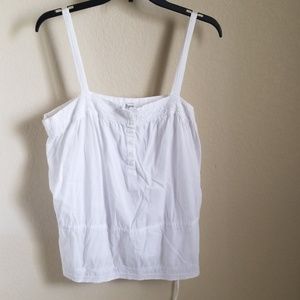 Size large bass spaghetti strap top